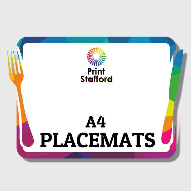 A4 placemats paper printing