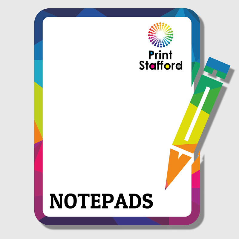 Personalised Branded Notepads Printed Free Delivery