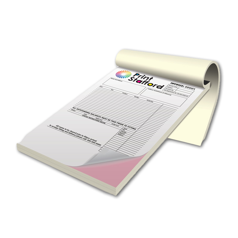 Construction NCR Pads & Books printed