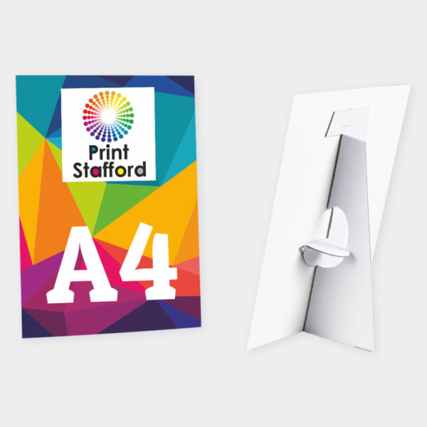 A4 Strut Cards  | Print Stafford