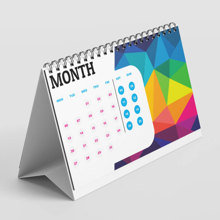 Desktop Calendars Printed