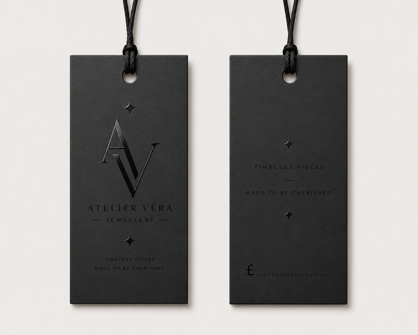 Luxury Gift Tags Spot UV