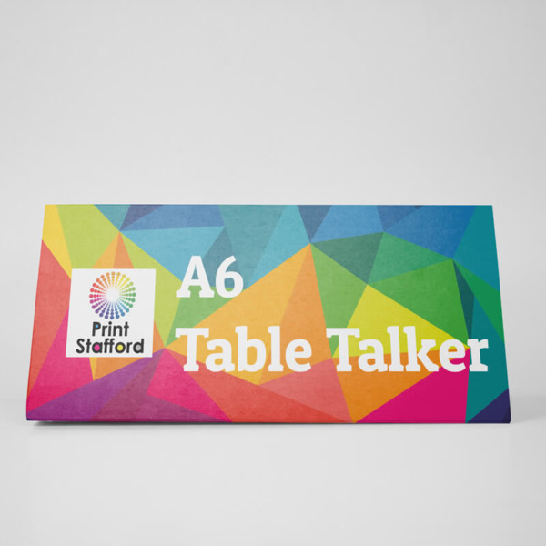 A6 Table Talker  | Print Stafford