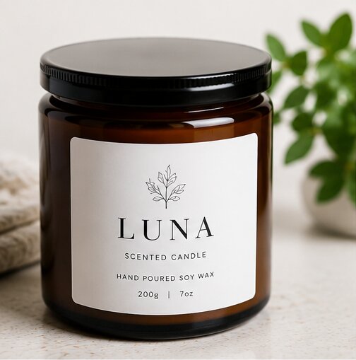 Gloss White Paper Labels