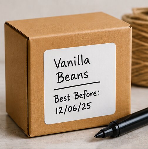 Uncoated Writable Labels