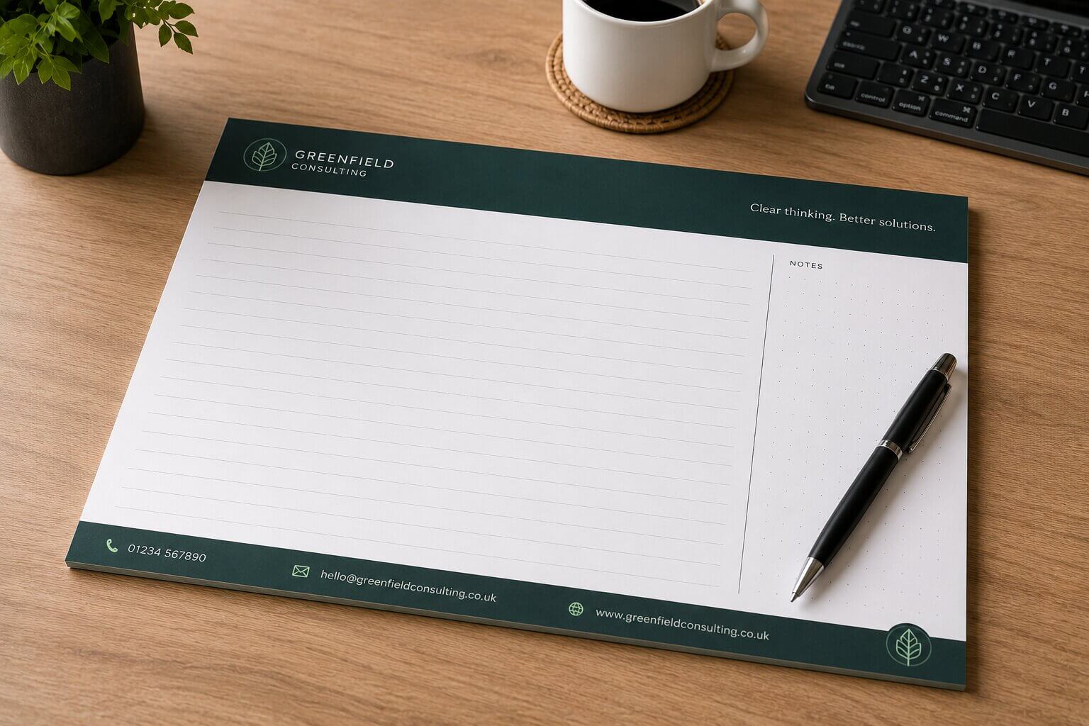 Desk Pads And Notepads Printing Staffordshire - Print Stafford