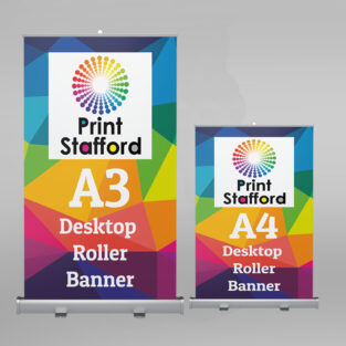 Desktop Roller Banners Printed
